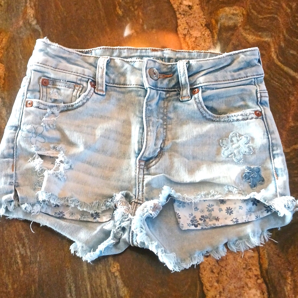 American Eagle jean shorts